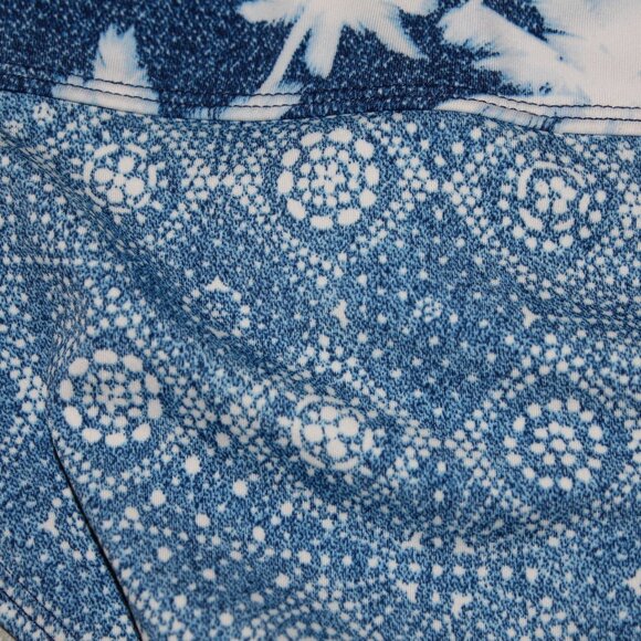 Blue & White 2 Pcs Justice Bikini Swimsuit Size 14 - Picture 10 of 11